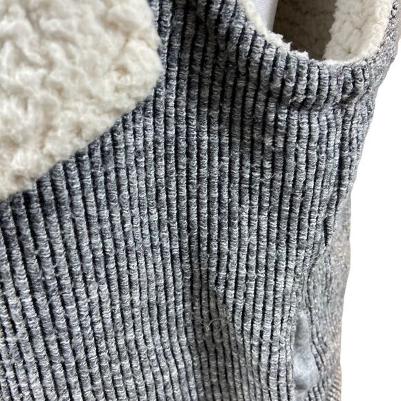 Ladies Mod-o-Doc brand Waterfall Collar Open Front Sherpa Lined Vest Size XL - Picture 3 of 11